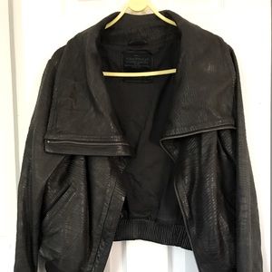 All Saints Leather Jacket
